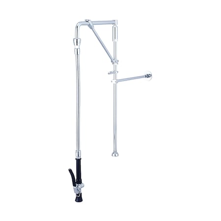 Central Brass Pre-Rinse Assembly, Polished Chrome 641